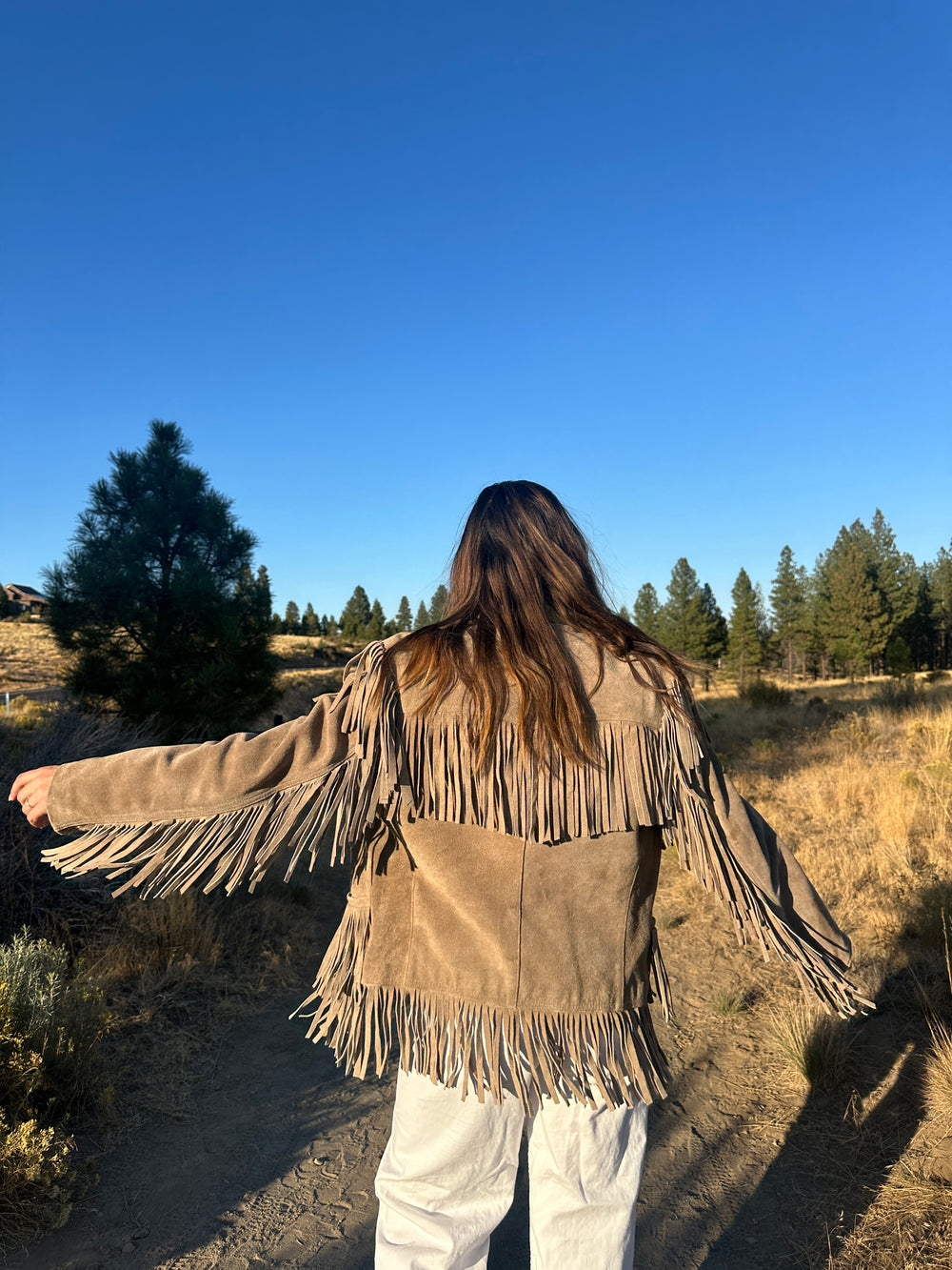 Fringe Suede Jacket