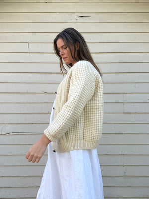 Vintage Chunky Wool Cardigan