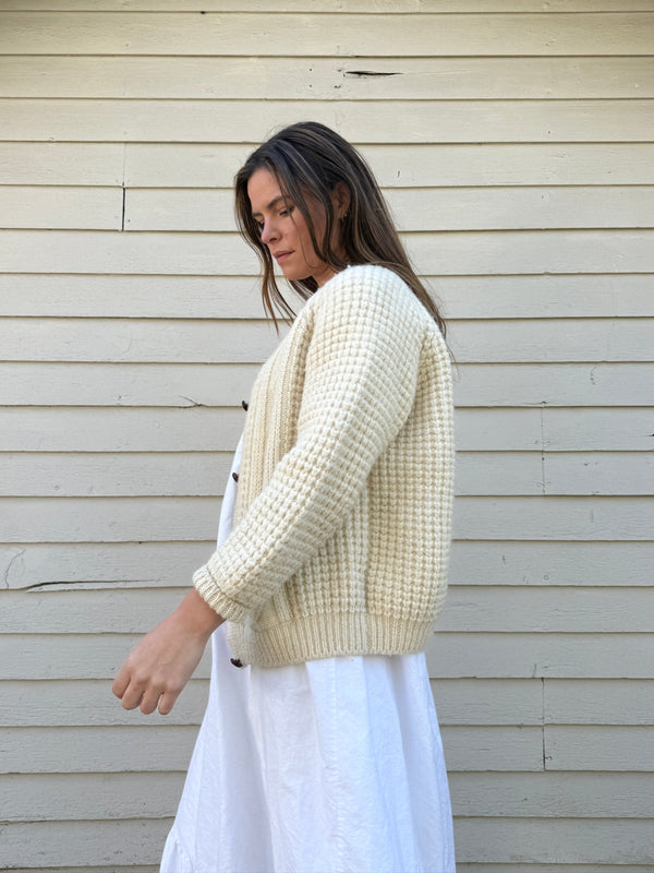 Vintage Chunky Wool Cardigan