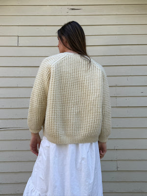 Vintage Chunky Wool Cardigan