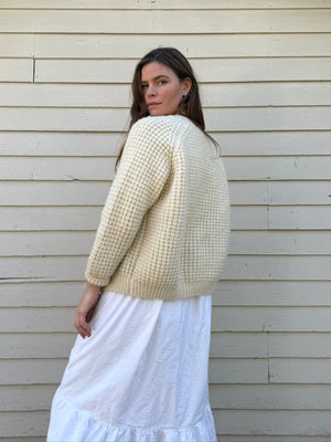 Vintage Chunky Wool Cardigan