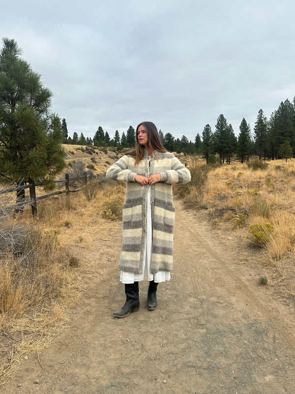 Vintage Icelandic Wool Coat