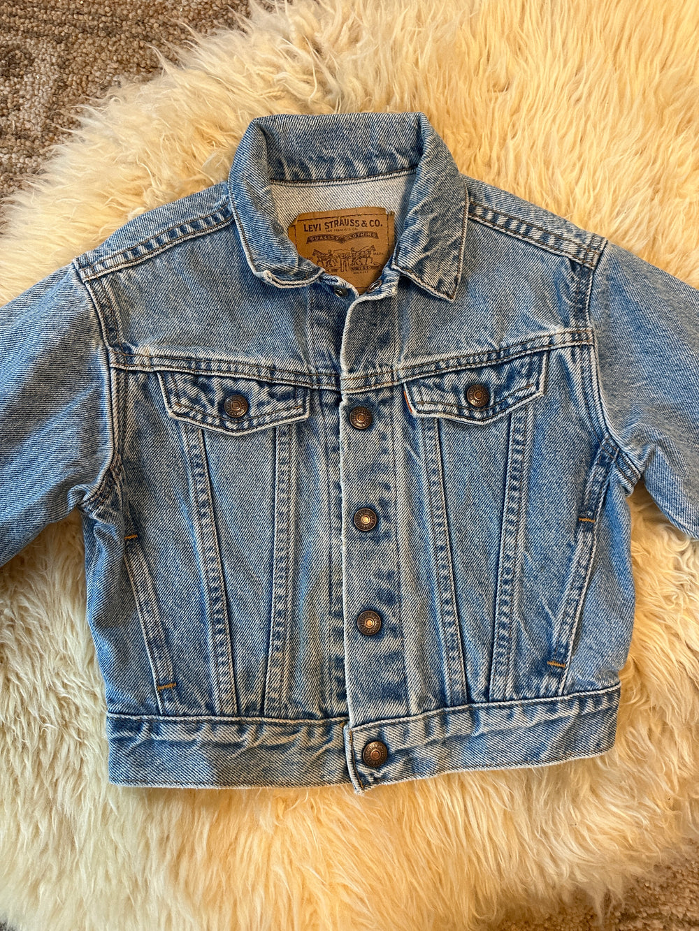 Orange Tab Levi's Denim Jacket (4T)