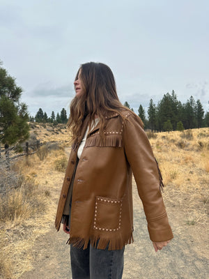 60s Deerskin Fringe Jacket