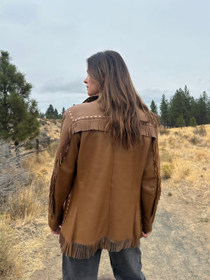 60s Deerskin Fringe Jacket