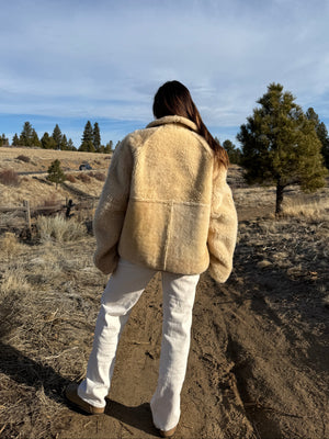 Vintage Reversible Sheepskin Coat