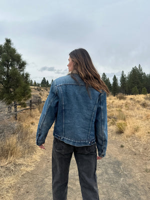 70s Levi's Sherpa Denim Jacket