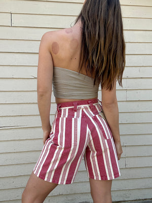 NWT Vintage Striped Shorts