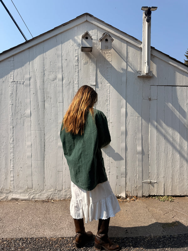 Vintage L.L.Bean Wool-Lined Chore Coat