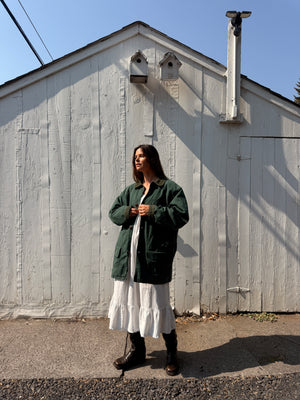 Vintage L.L.Bean Wool-Lined Chore Coat