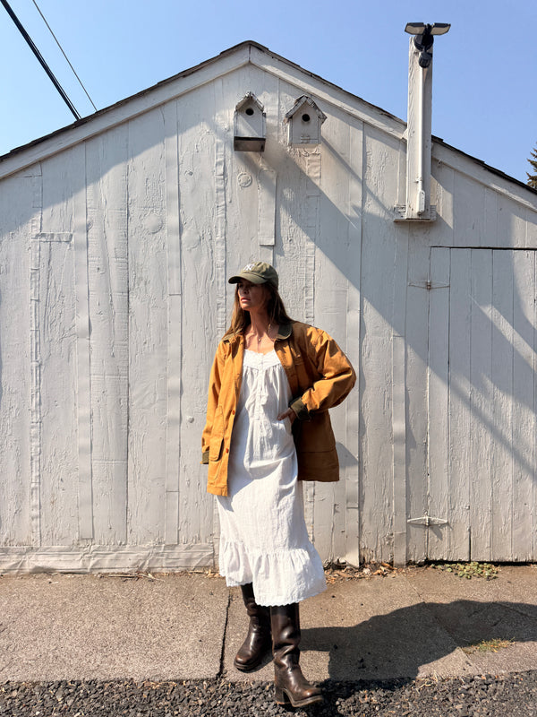 Vintage L.L.Bean Wool-Lined Chore Coat