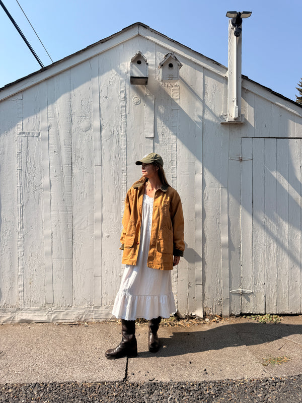 Vintage L.L.Bean Wool-Lined Chore Coat