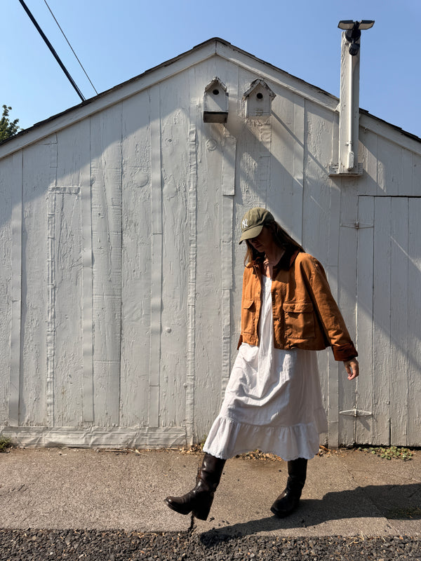Sezane Cropped Marion Utility Jacket