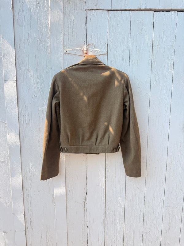 1940s Wool Military Jacket