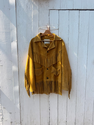 70s Suede Fringe Jacket