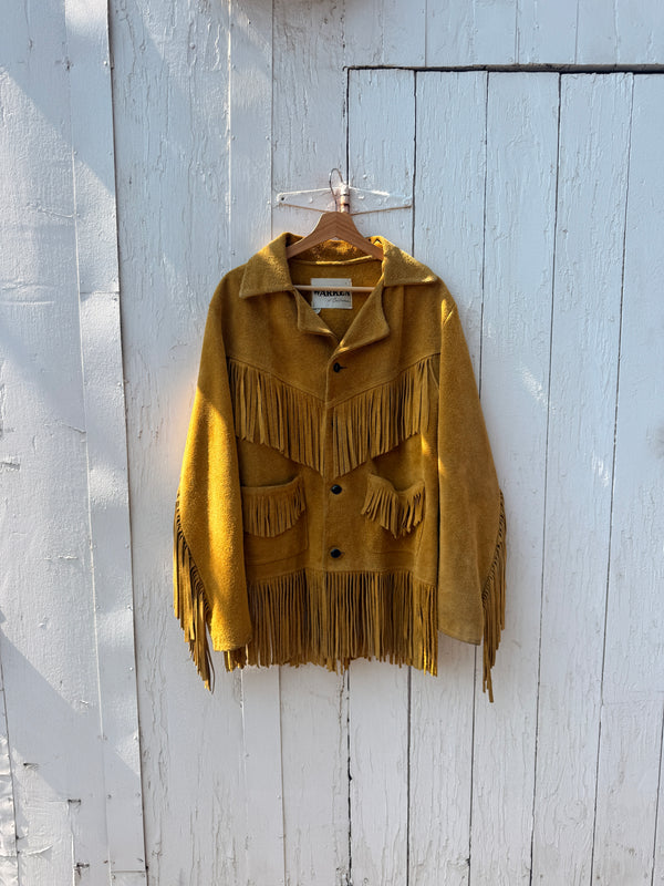 70s Suede Fringe Jacket