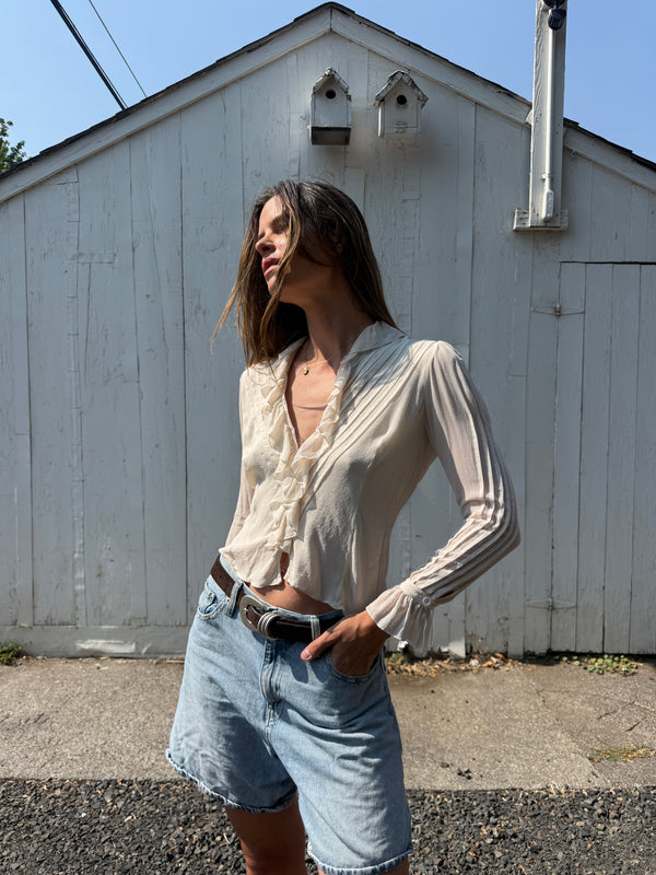 Vintage Silk Blouse