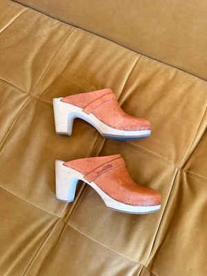 Swedish Hasbeens Slip In Classic Clogs