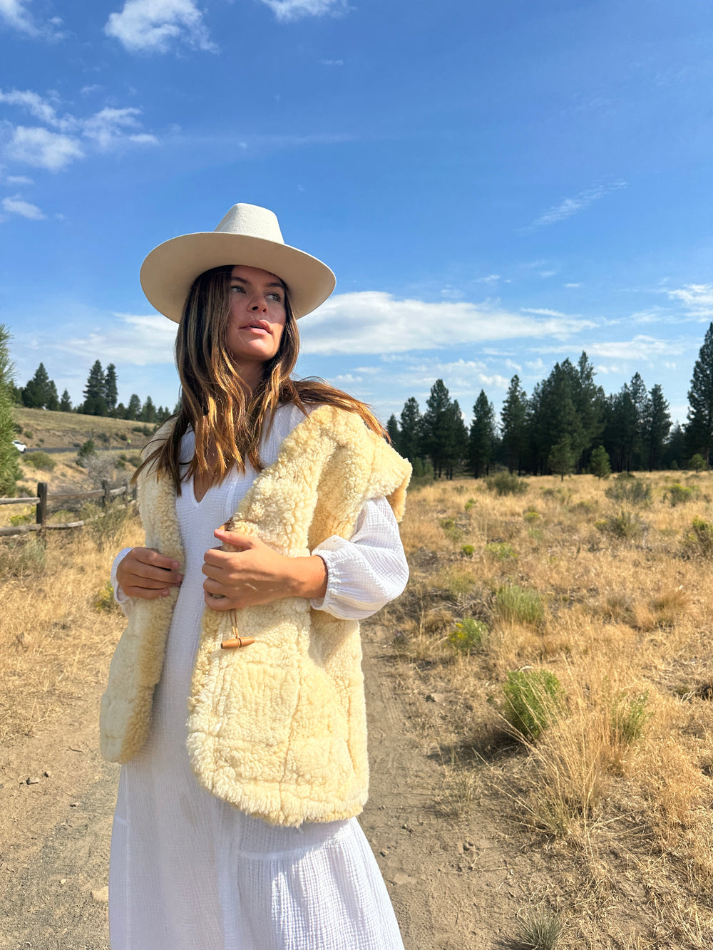 Handmade Reversible Sheepskin Vest