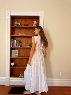 Italian Linen Maxi Dress