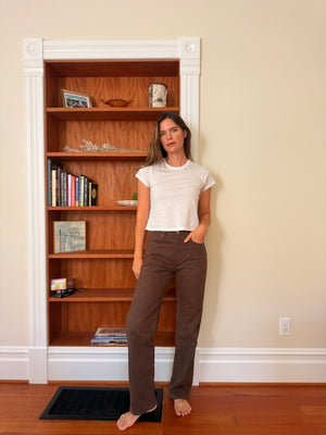 Reformation Val 90s Mid Rise Straight Jeans
