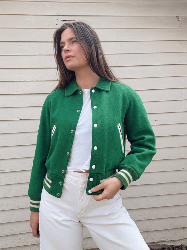 1950s Wool Varsity Jacket