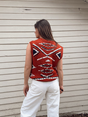 Modern Wool Blend Vest