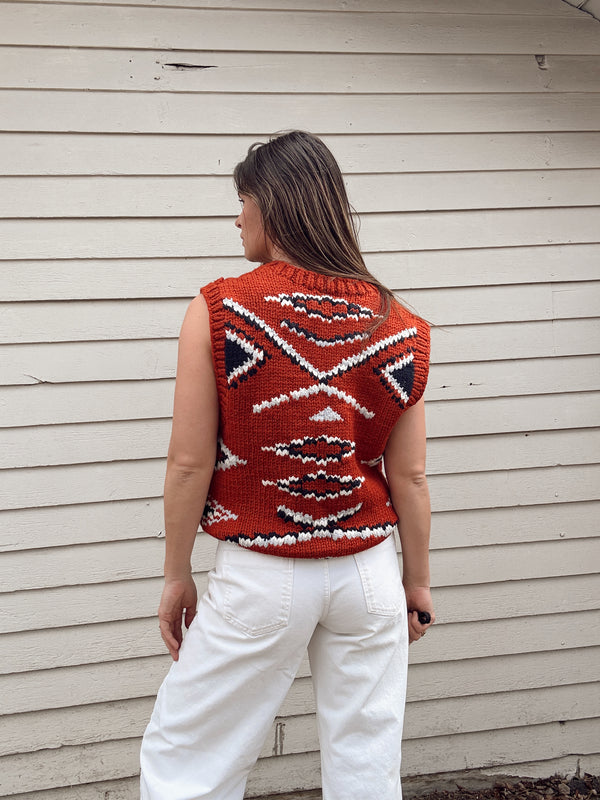 Modern Wool Blend Vest
