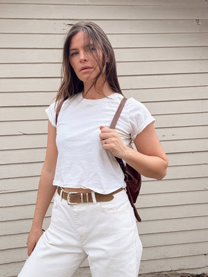 Vintage Leather Backpack