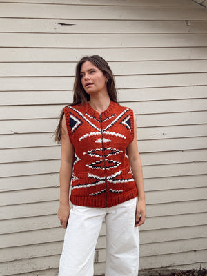 Modern Wool Blend Vest