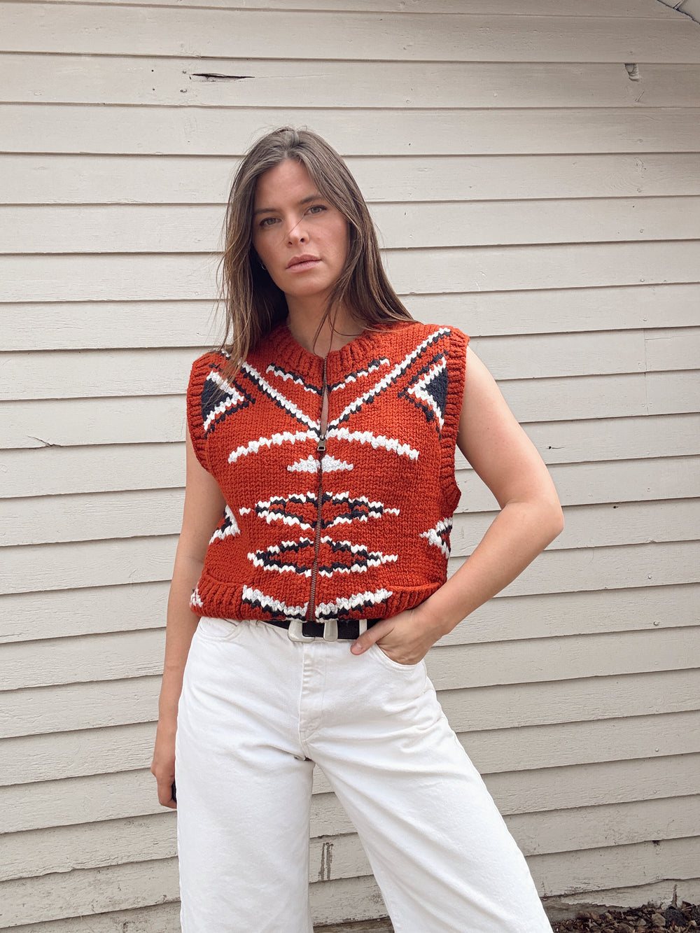 Modern Wool Blend Vest
