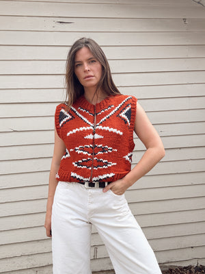Modern Wool Blend Vest