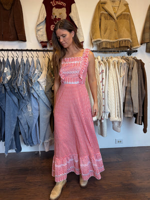 60s Checkered Dress