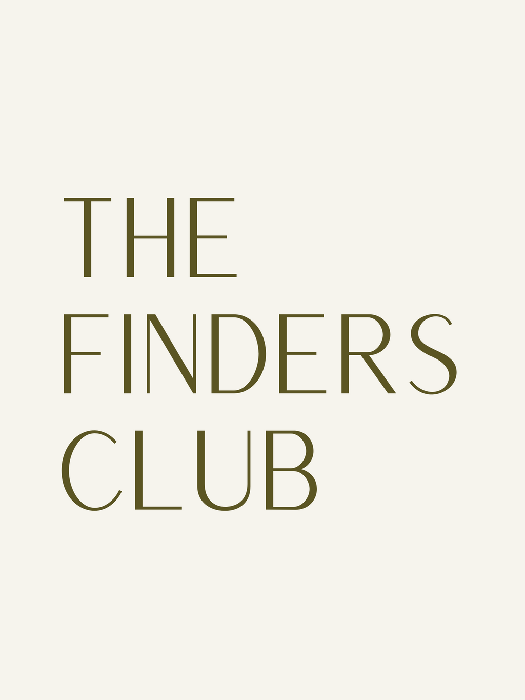 The Finders Club Gift Card